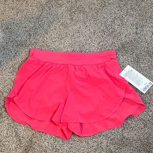 Lululemon fast and free Athletic Shorts size 8 NWT